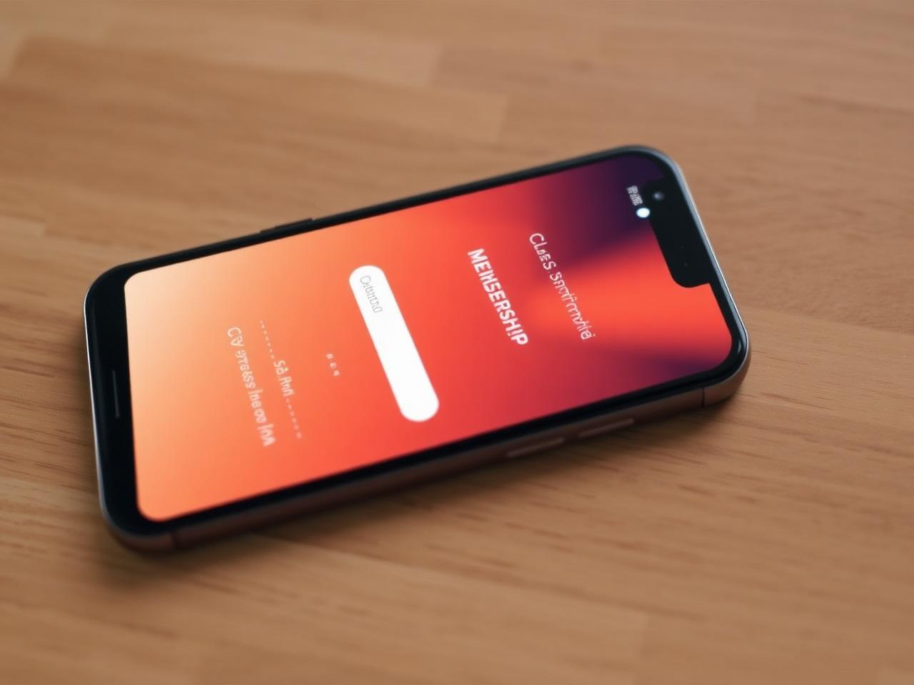 Phone showing membership checkout screen